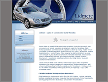 Tablet Screenshot of lidmerc.pl